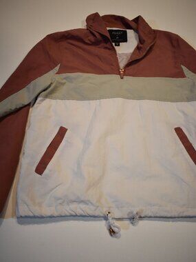 Ashley by 26 International Women’s Small Colorblock Anorak Windbreaker Jacket